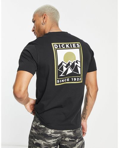 Dickies Camiseta negra pacific - Negro