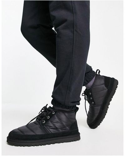 UGG Neumel Lta Quilted Boots - Black