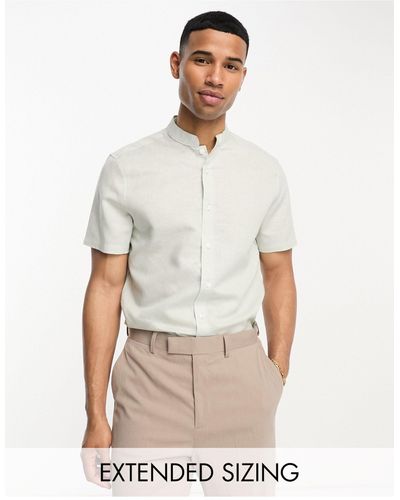 Mandarin Collar Shirts for Men - Up to 59% off | Lyst UK