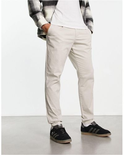 Only & Sons Slim Fit Chinos - White
