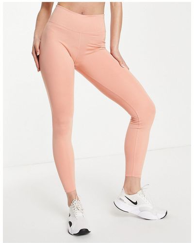 Nike Swoosh Dri-fit - 7/8 legging - Roze