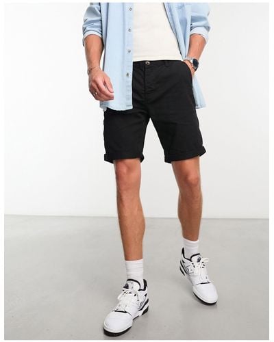 Threadbare Chino Shorts - Grey