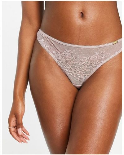 Gossard – glossies – spitzentanga - Pink