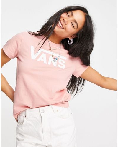 Vans ropa discount mujer rosas