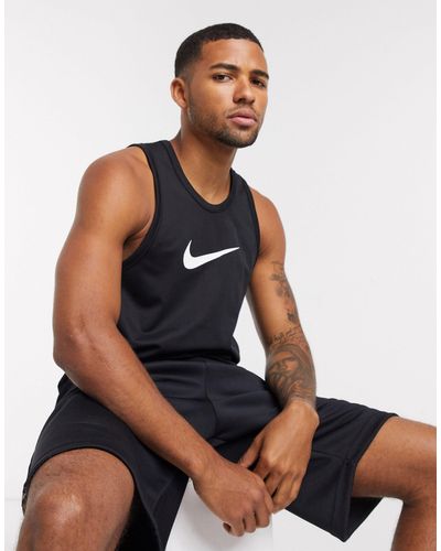 Nike Basketball Classic Swoosh Tank - Black