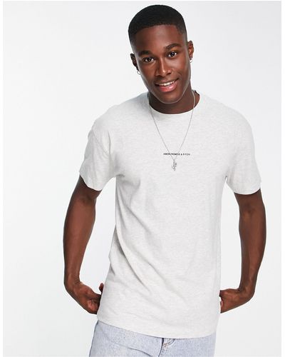 Abercrombie & Fitch Short sleeve t-shirts for Men | Online Sale up to ...