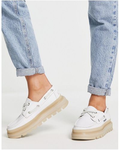 Timberland Ray City Boat Shoes - White