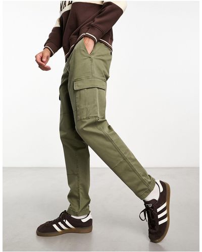 Tommy Hilfiger Chelsea - pantaloni cargo verdi - Verde