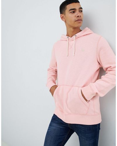 Abercrombie & Fitch – kapuzenpullover mit logo - Pink