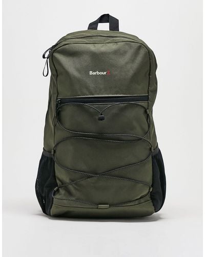 Barbour Arwin Canvas Explorer Backpack - Green