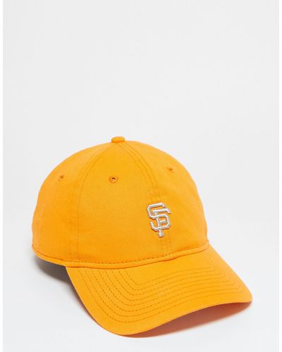 KTZ 9twenty san francisco giants - casquette à petit logo - délavé - Orange