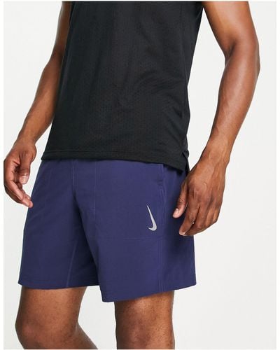 Nike Nike Yoga Dri-fit Woven Shorts - Blue