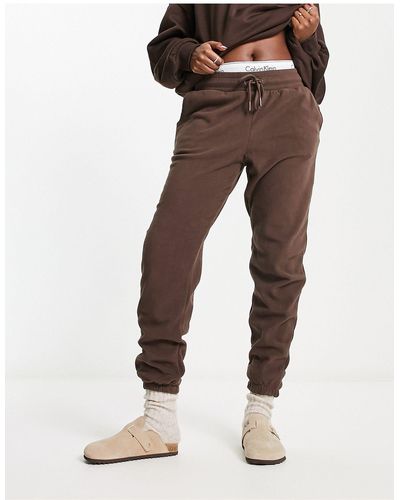 ONLY Joggers marrón chocolate - Negro