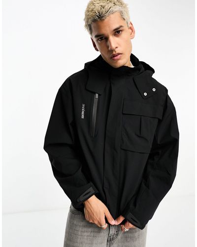 Sixth June Nylon Tech Jacket - Black