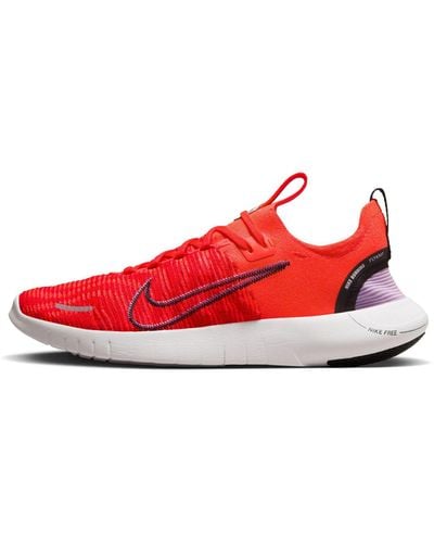 Nike Free Run Nn Trainers - Red