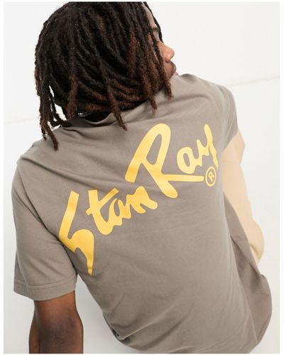 Stan Ray T-shirt Met Logo - Grijs