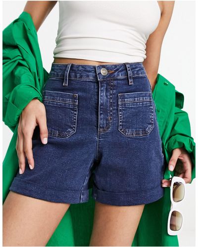 Urban Classics Pantalones cortos vaqueros con lavado azul vintage