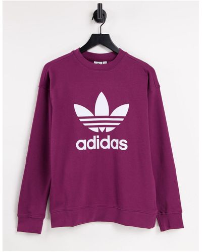 adidas Originals Adicolor Large Logo Sweatshirt - Pink