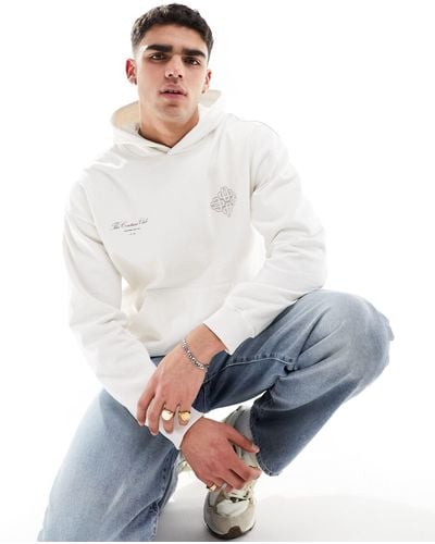 The Couture Club Emblem Hoodie - White