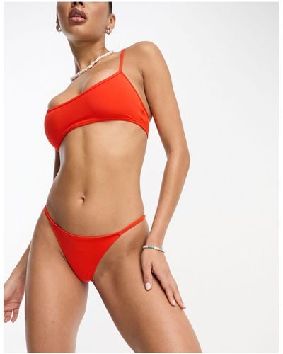 Monki Tanga Bikini Bottom - Orange