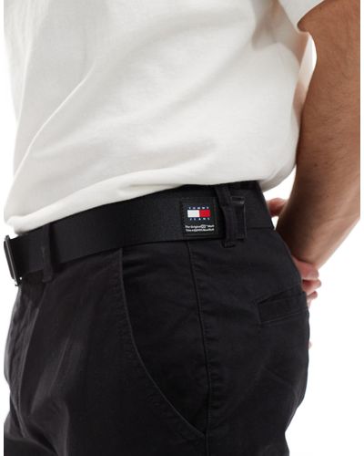 Tommy Hilfiger 3.5 - ceinture en toile - Noir