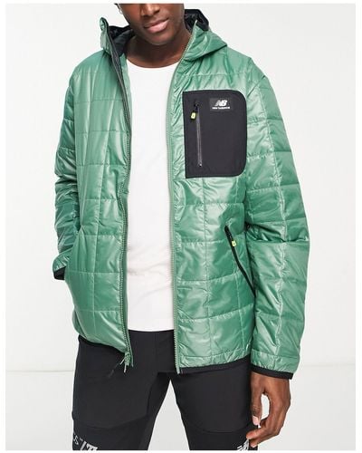 New Balance Unisex All Terrain Quilted Jacket - Green