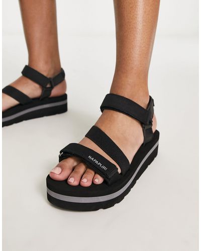 Napapijri Napapirji Dahlia Tech Sandals - Black