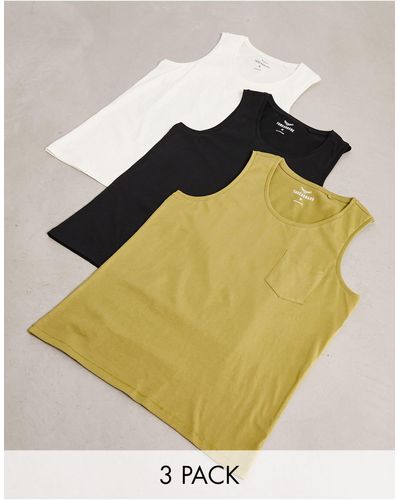 Threadbare Set Van 3 Hemden - Meerkleurig