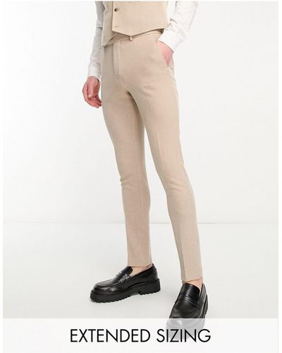 ASOS Wedding Skinny Suit Pants - Gray