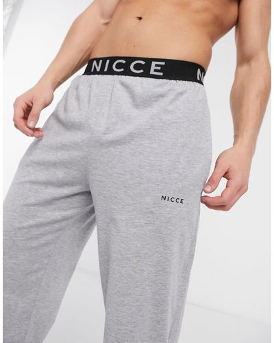 Nicce London Loungewear Sofa sweatpants - Gray