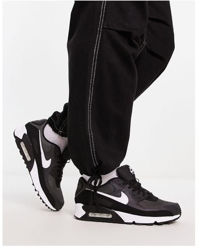 Nike Zapatillas en negro y gris air max 90 recraft