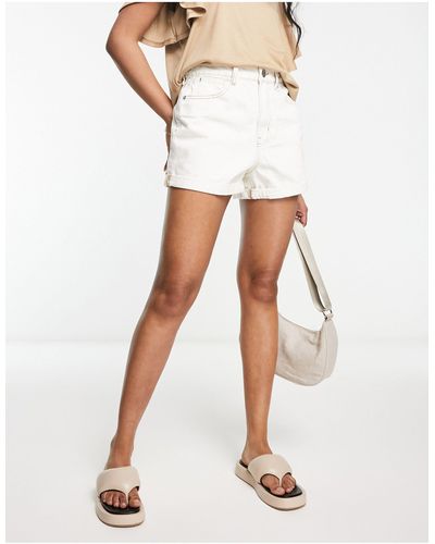 River Island Mom Short - Wit