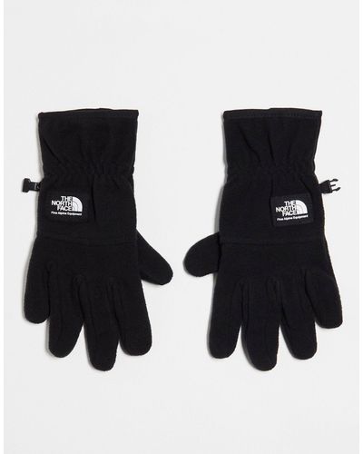The North Face – etip – schwere touchscreen-handschuhe aus fleece - Schwarz