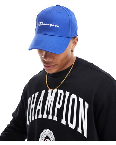 Champion – baseballkappe - Blau