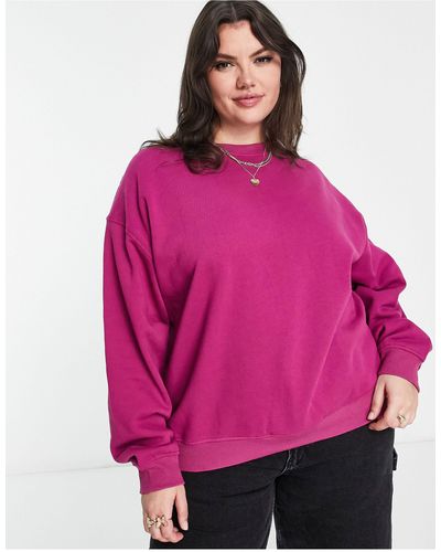 Cotton On Curve - Ruimvallend Sweatshirt - Roze