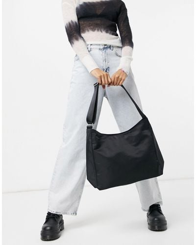 Weekday Carry Recycled Shoulder Bag - Black