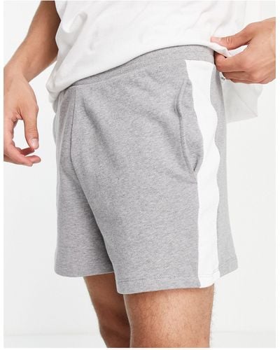 ASOS Oversized Jersey Shorts - Grey