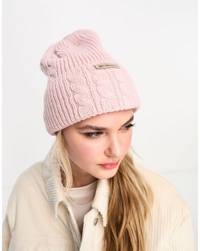 Columbia Agate Pass Cable Knit Beanie - Pink