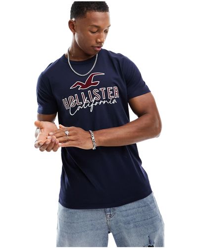 T-shirt a manica corta Hollister da uomo | Sconto online fino al 59% | Lyst