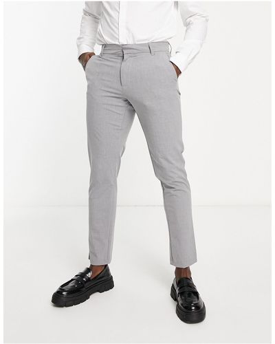 New Look Slim Suit Trouser - Grey