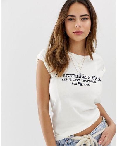 Women's Abercrombie & Fitch T-shirts from $19 | Lyst