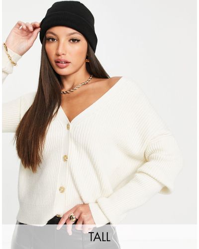 ONLY Ribbed Cardigan - White