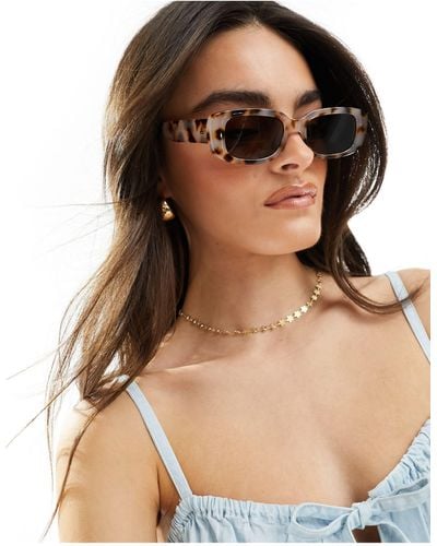 Aire Ceres Rectangle Sunglasses - Natural