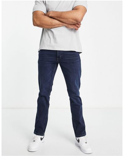 Wrangler Greensboro - Jeans Met Rechte Pijpen - Blauw