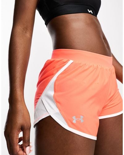 Under Armour Fly By 2.0 Shorts - Orange