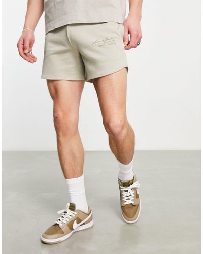 ASOS Pantalones cortos color holgados - Neutro