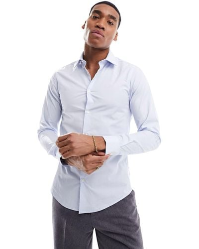 French Connection Skinny Smart Shirt - White