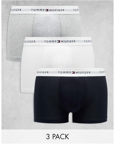 Tommy Hilfiger 3 Pack Trunks - White