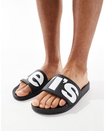 Ciabatte di pelle Levi s da uomo Sconto online fino al 25 Lyst