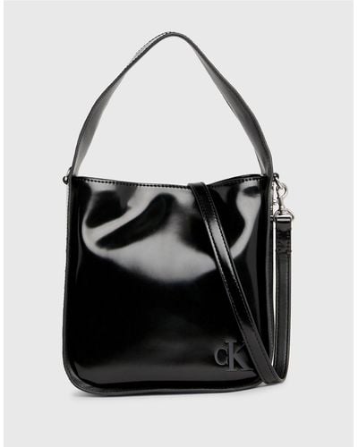 Calvin Klein Small Bucket Bag - Black
